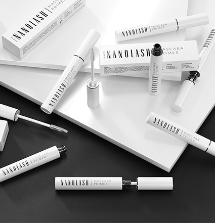 放置多种睫毛膏